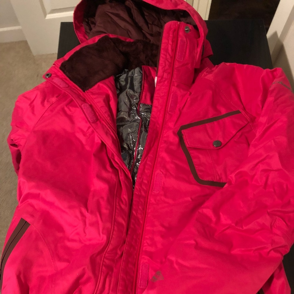 Only worn once! Columbia Omni-Heat ski jacket